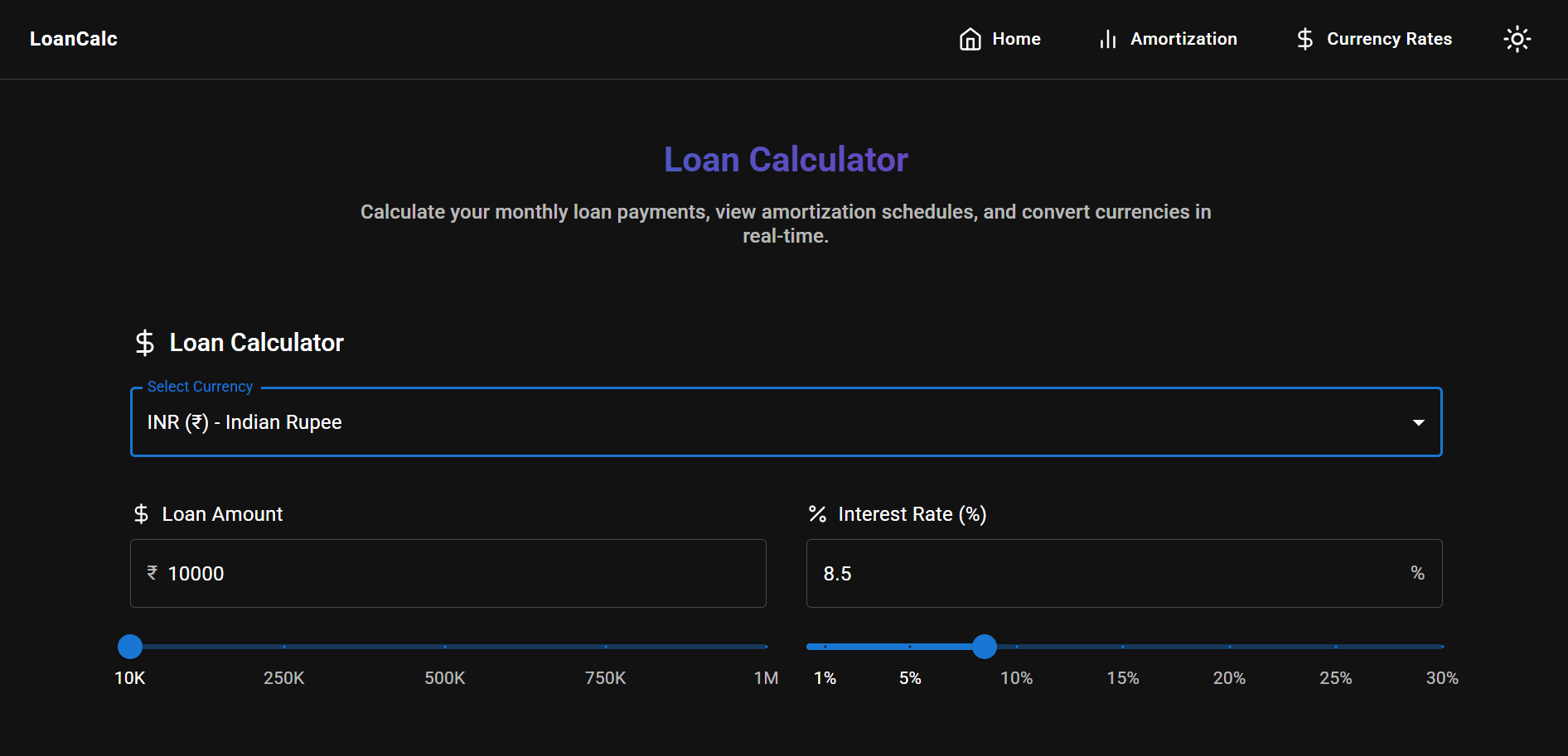 Loan Calculator